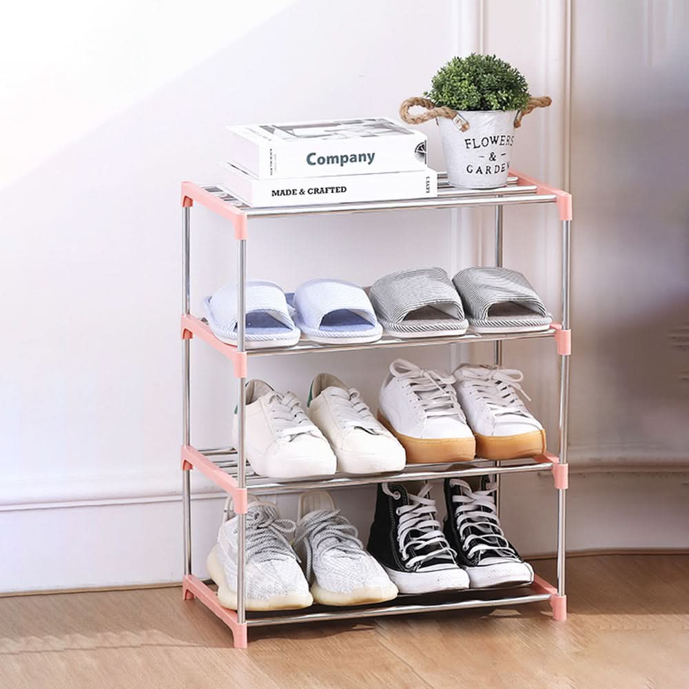 Multi-Tier Storage Shoe Organizer for Home Use