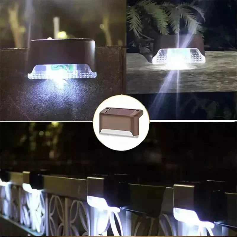Set of 8 Solar Pathway Lights – Bright and Safe Outdoor Lighting
