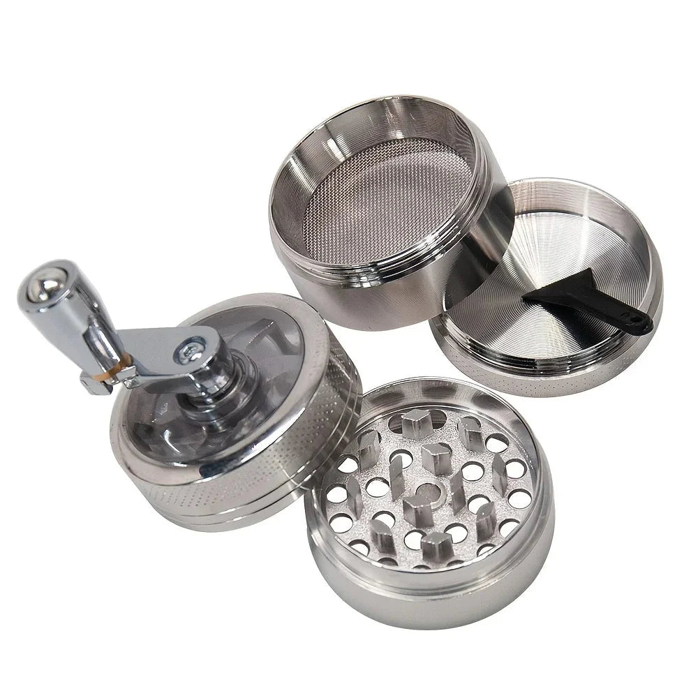 Manual Spice Mill for Nutmeg and Peppercorns – Stainless Steel Grinder