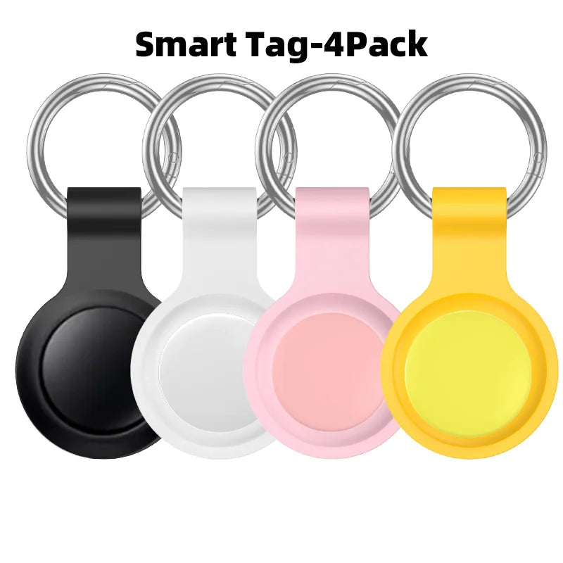 4-Pack Smart Tags for Luggage Tracking with Bluetooth and Find My App