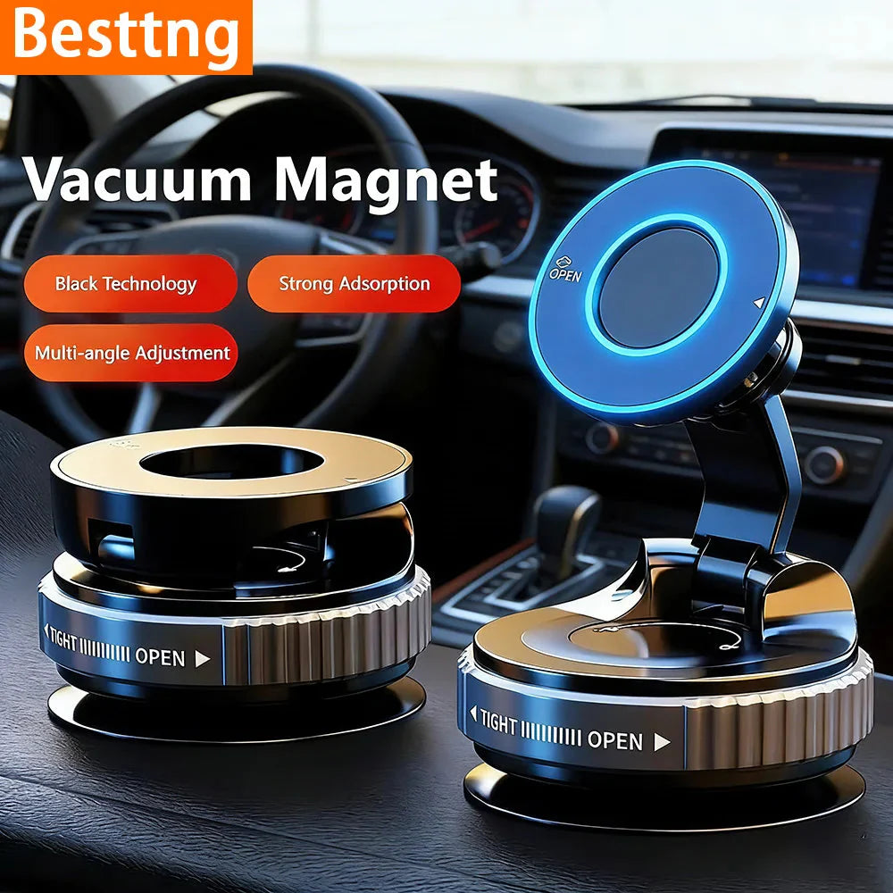 360° Rotating Magnetic Phone Mount with Suction Cup