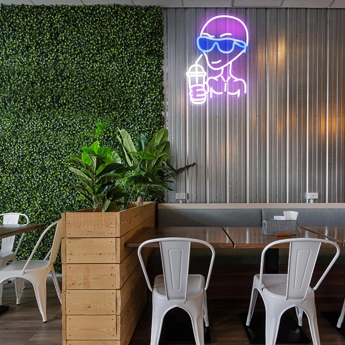 Cosmic Design LED Neon Wall Light with Mounting Accessories