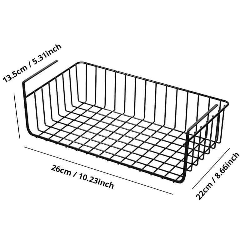 Kitchen Tool Hanging Basket Organizer