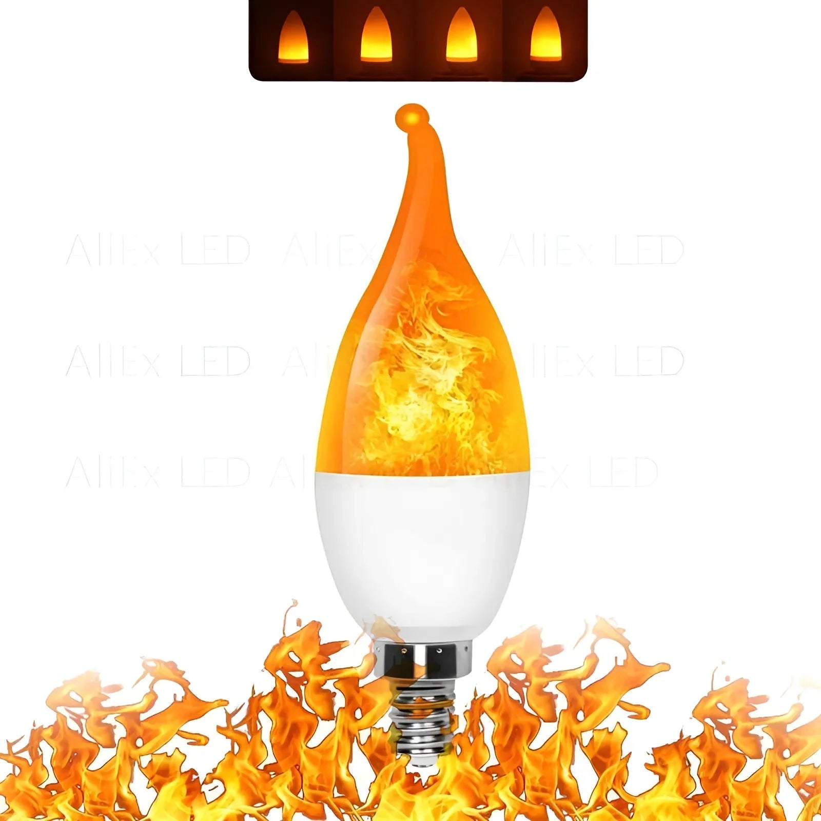 Moving Flame Effect LED Lamp for Ambient Lighting
