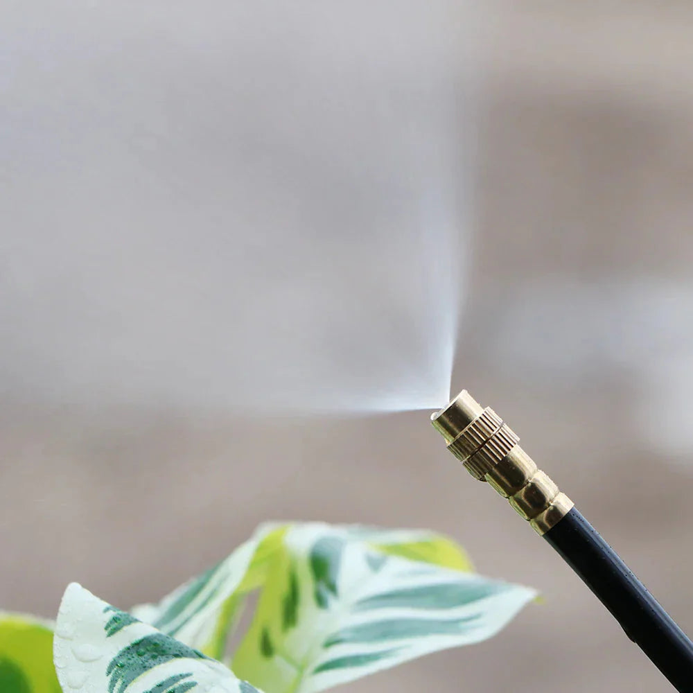 20 Meter Garden Misting System – Patio Cooling & Irrigation with 20 Brass Jets
