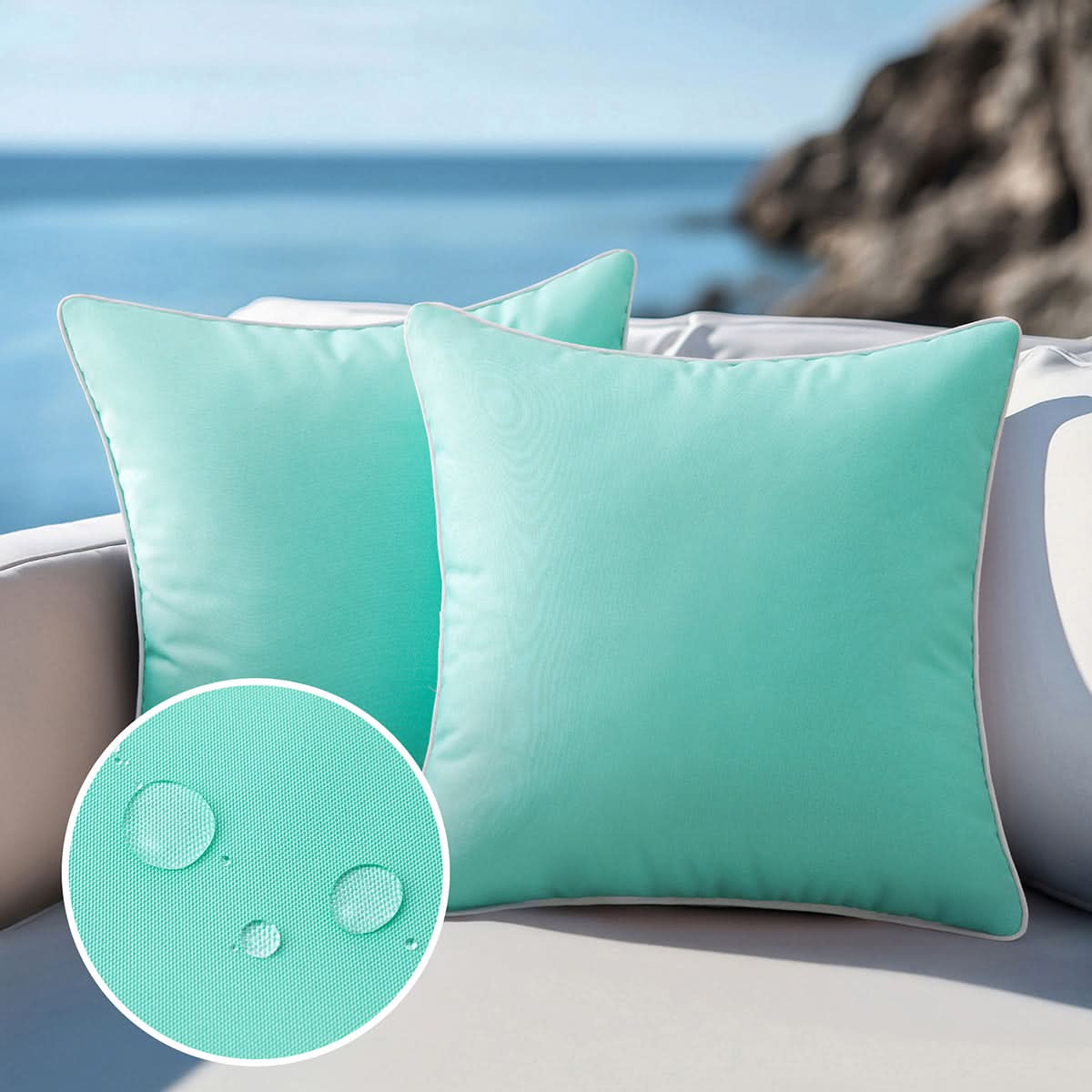 Outdoor Cushion Covers for Garden and Patio Decoration