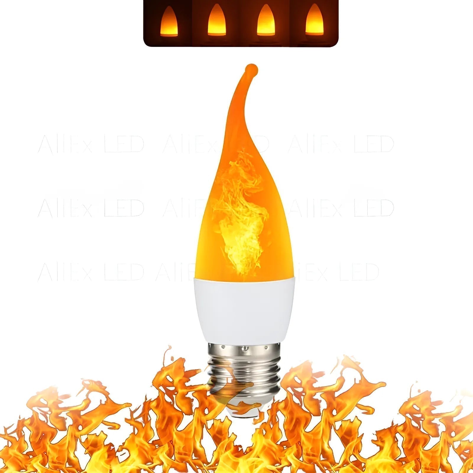 Moving Flame Effect LED Lamp for Ambient Lighting