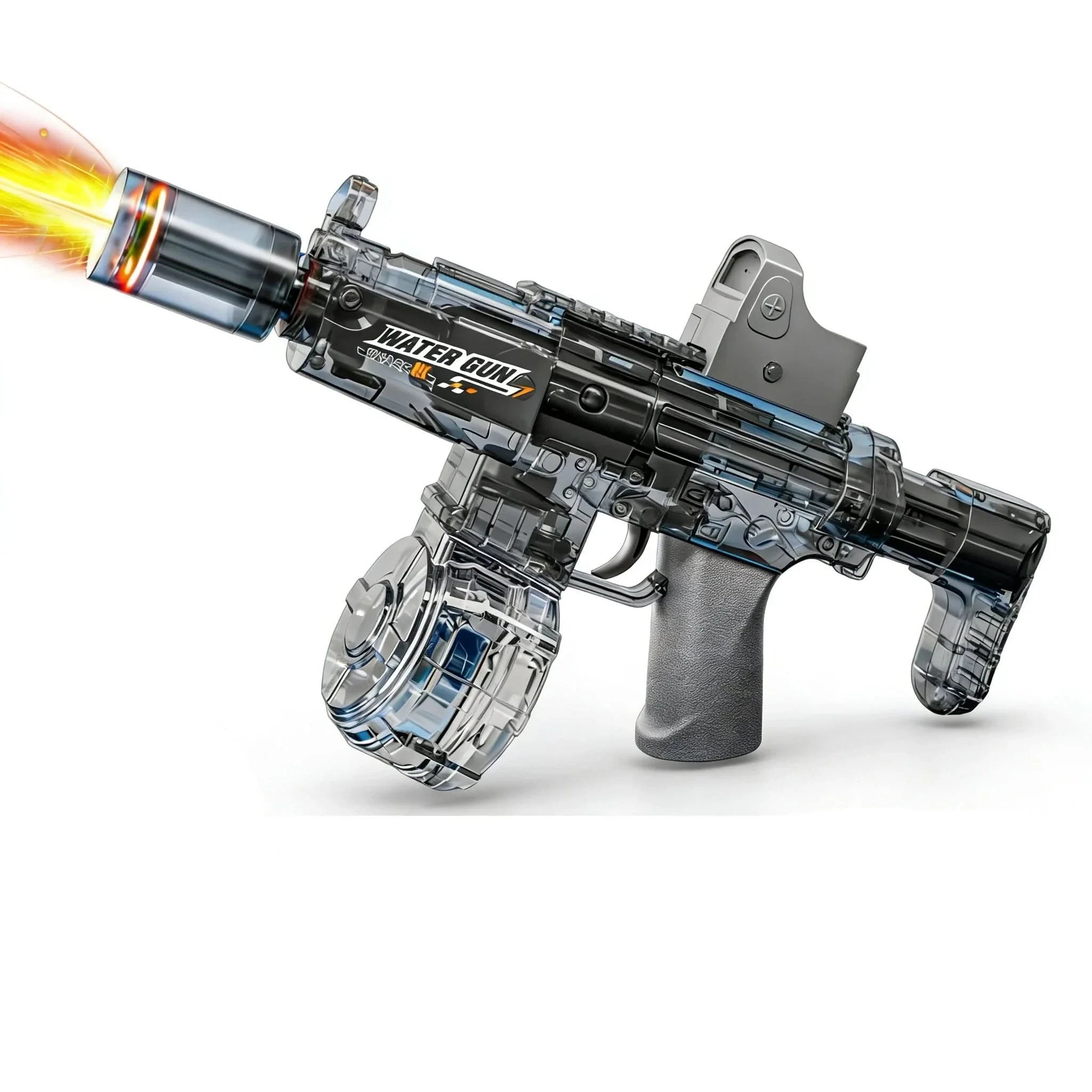 Electric Water Blaster with Realistic Recoil Action