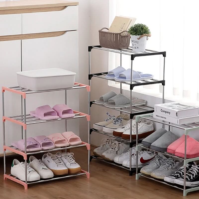 Multi-Tier Shoe Organizer for Home Use
