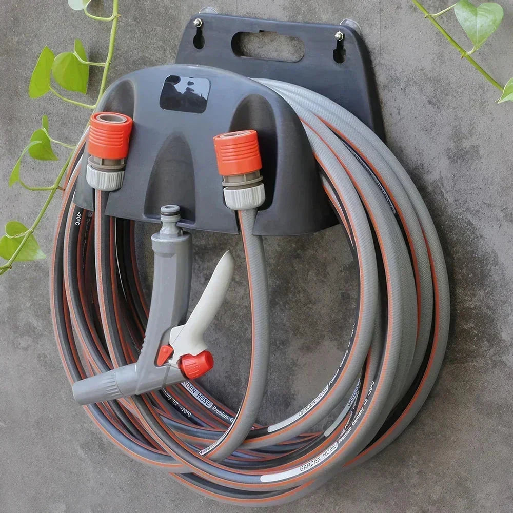 Outdoor Wall-Mounted Hose Storage – Keep Your Garden Tidy