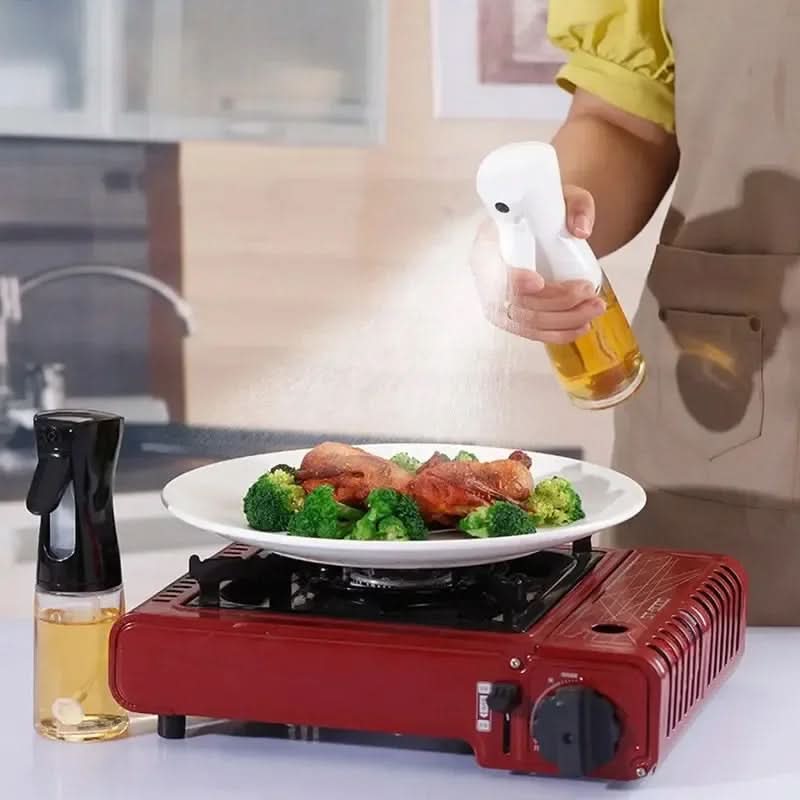 Food-Safe Olive Oil Sprayer – Reusable Mist Spray Bottle