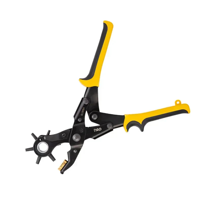 Heavy-Duty Craft Cutter Pliers for Leather – Precision Hole Punch for Belts and Straps