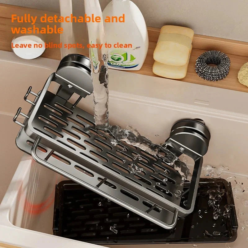 Suction Cup Kitchen Shelf – Easy Installation Without Drilling