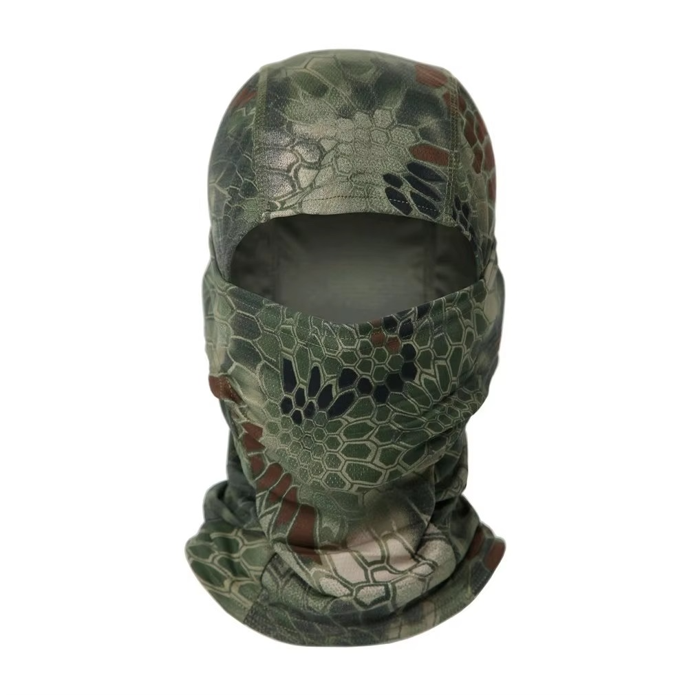 Moisture-Wicking Full Face Balaclava for Helmet Use