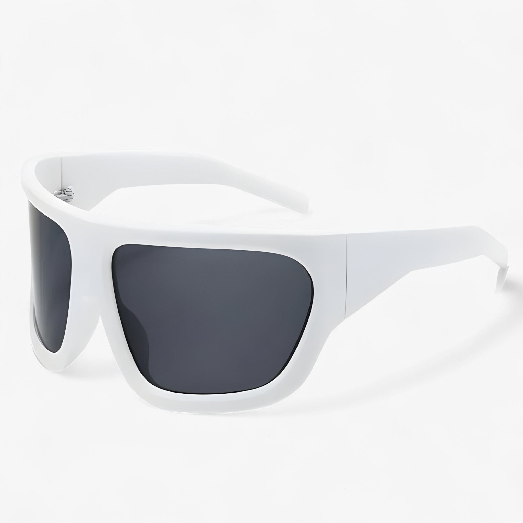 Large Sports Sunglasses with Wraparound Design