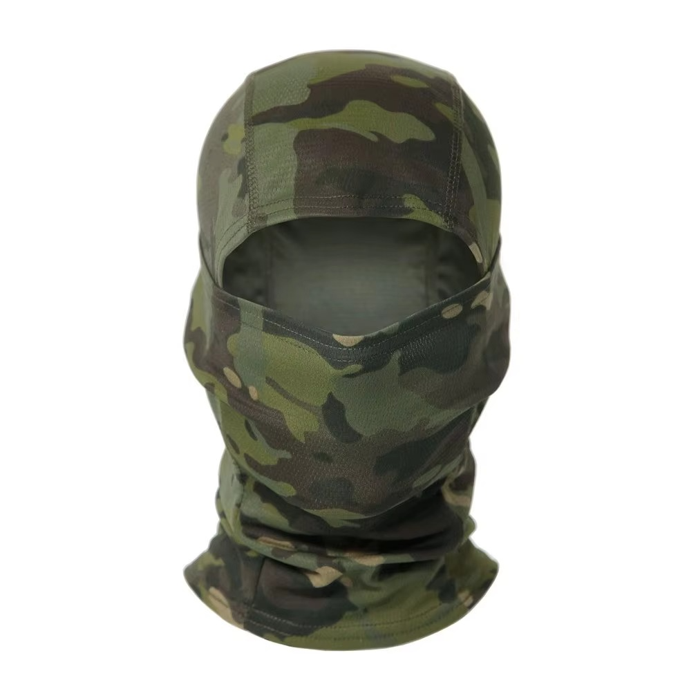 Moisture-Wicking Full Face Balaclava for Helmet Use