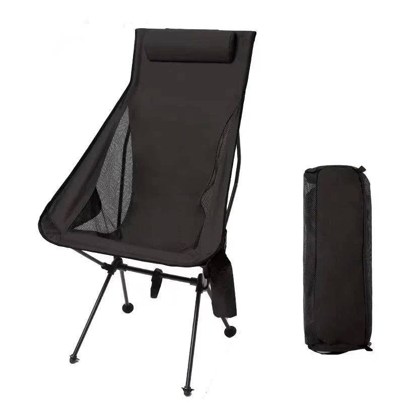 Lightweight Aluminum Frame Camping Chair - Holds Up to 150 kg