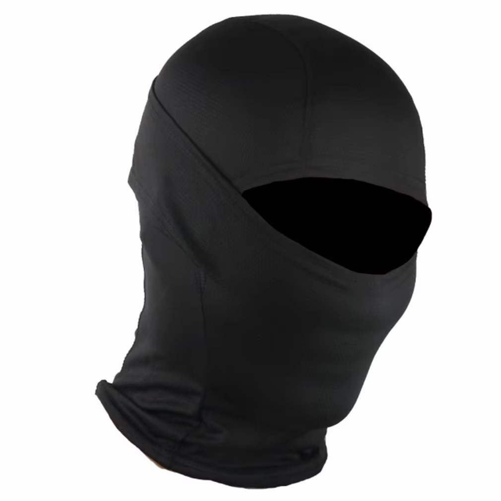 Moisture-Wicking Full Face Balaclava for Helmet Use