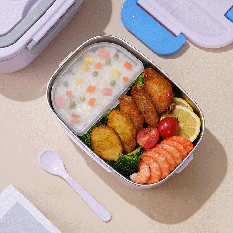 Electric Food Warmer 60W – Portable 1.5L Lunch Box with Leak-Proof Design