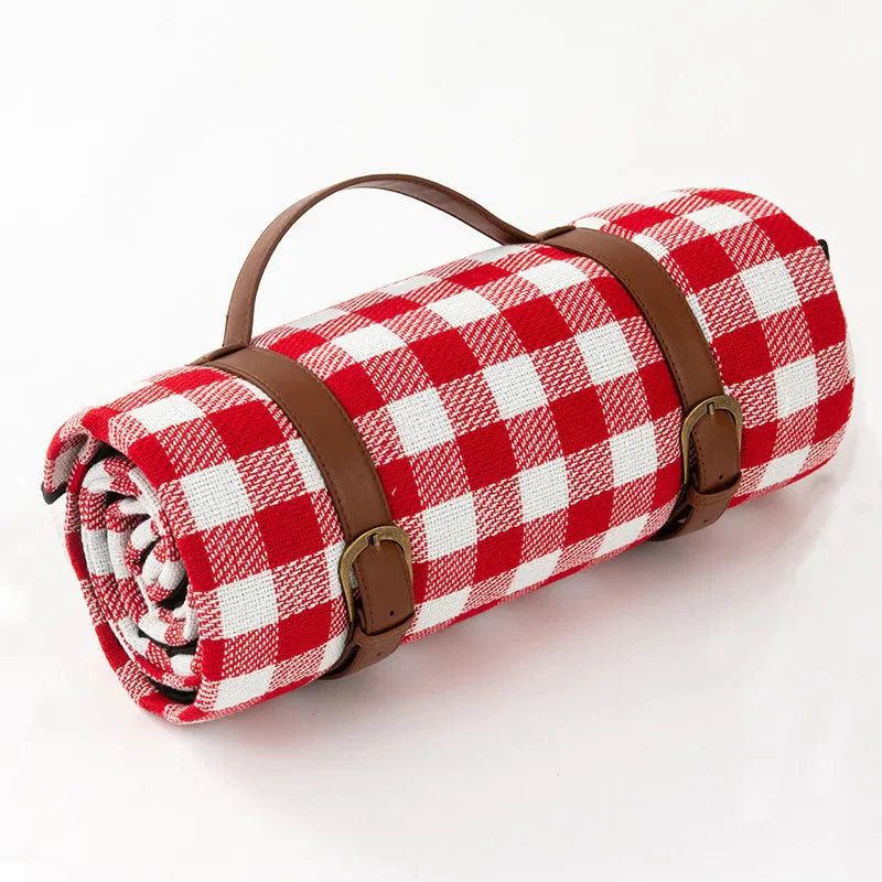 Portable Waterproof Blanket for Picnics with Carry Strap