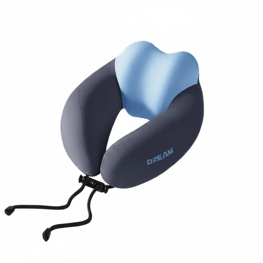 U-Shaped Travel Pillow for Neck Support and Comfort