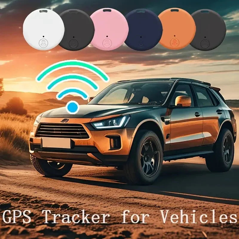 Set of 2 Round Bluetooth Trackers – Keep Your Items Safe