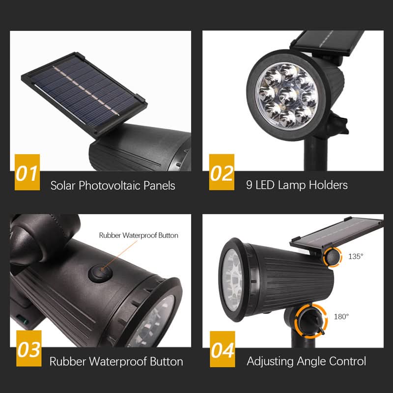 Solar Outdoor Light for Bright Illumination