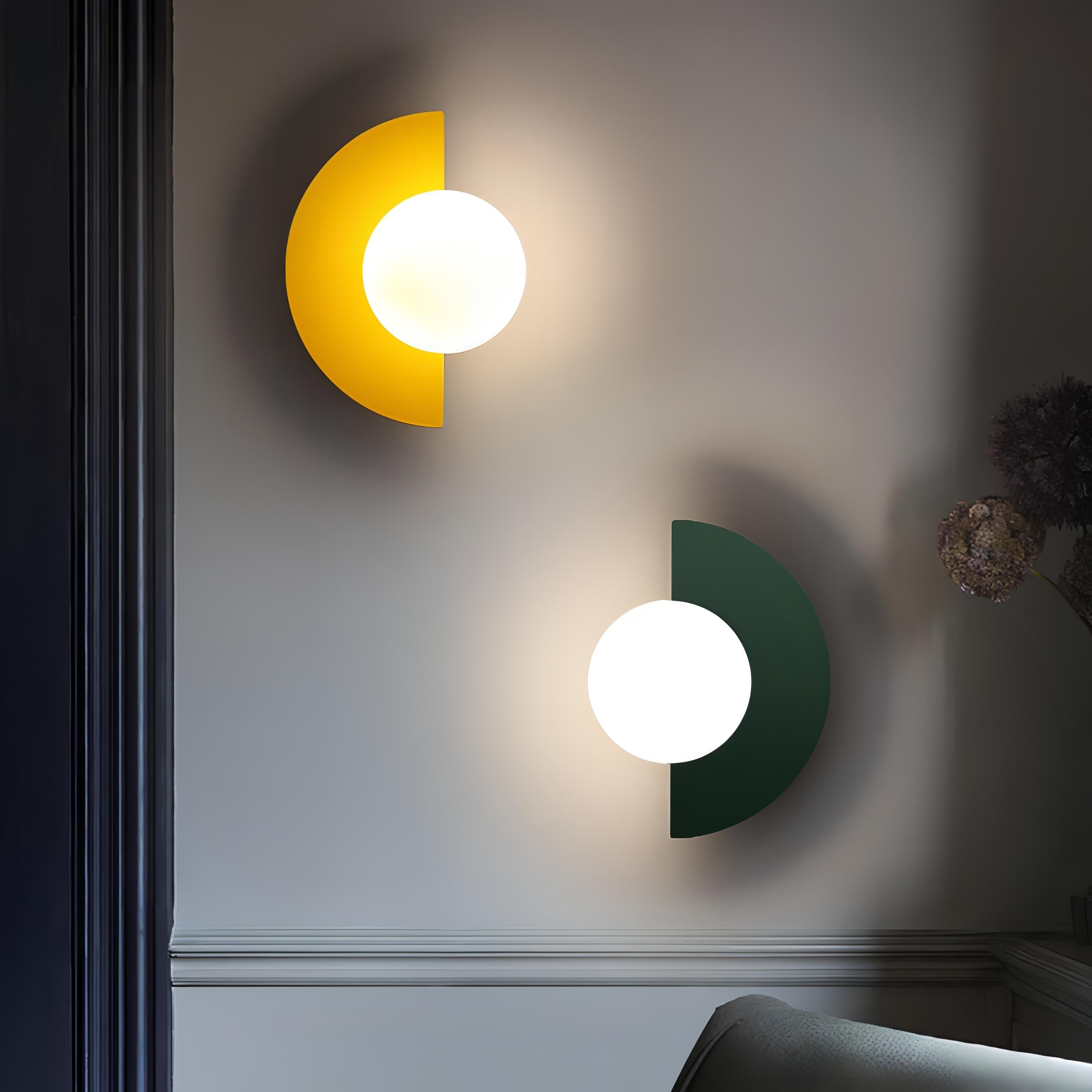 LED Globe Wall Light in Nordic Style Design