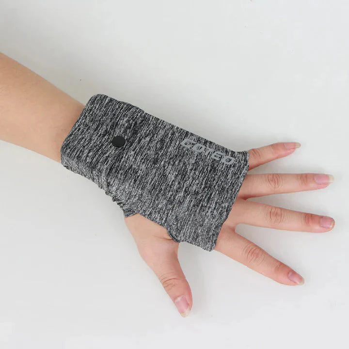 Stretchable Wrist Bag – Snap Closure, Available in 4 Colors