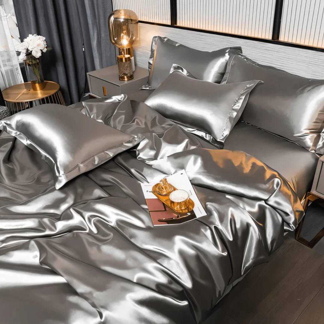 Elegant Satin Bed Linen Set for Unmatched Relaxation