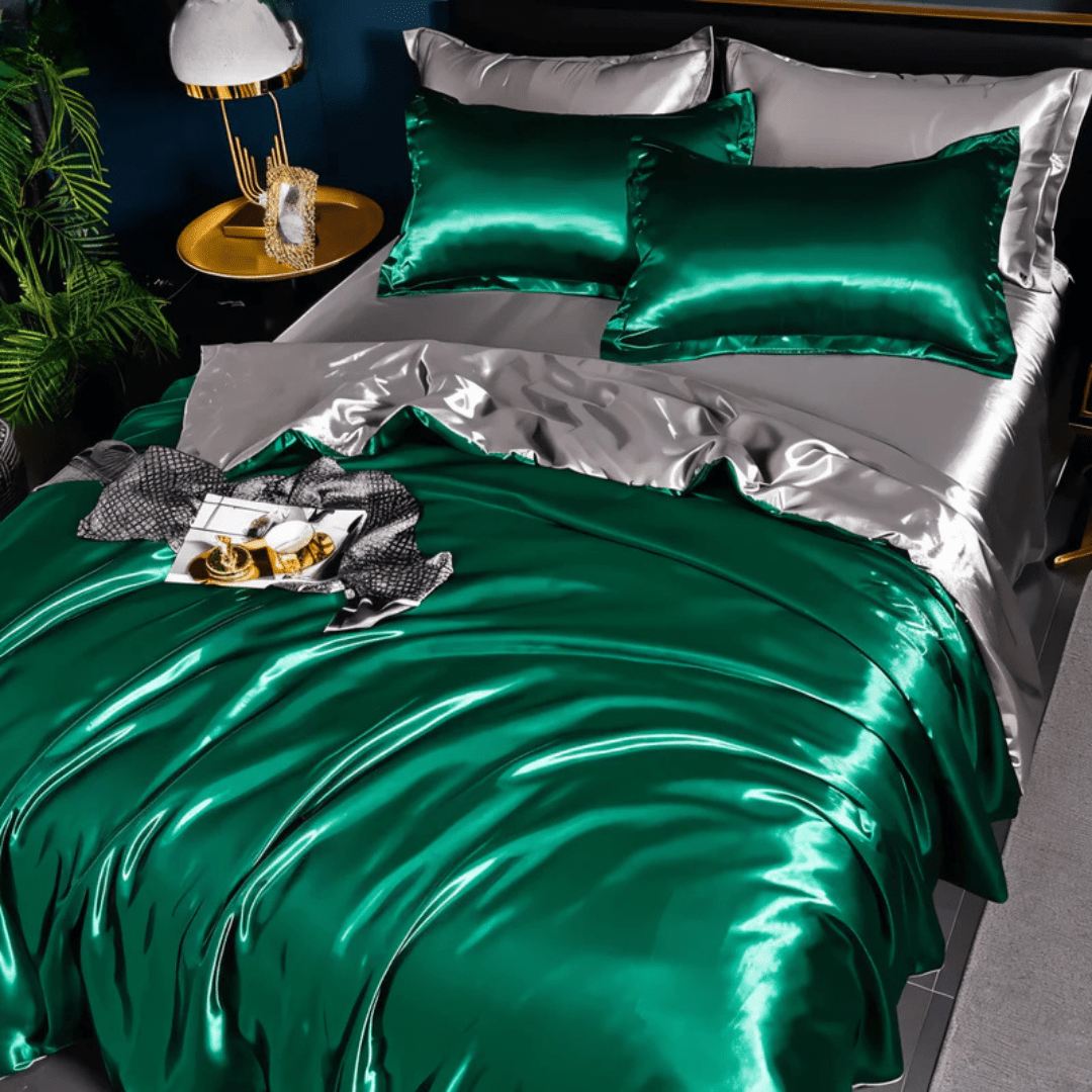 Elegant Satin Bed Linen Set for Unmatched Relaxation