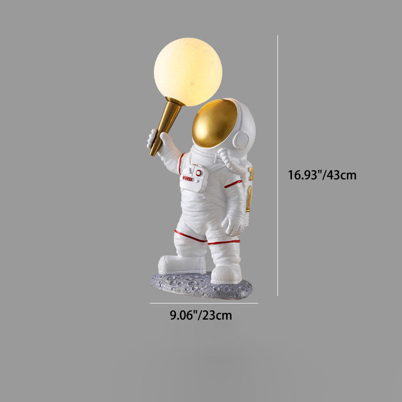 LED Astronaut Wall Light for Kids' Bedroom Decor