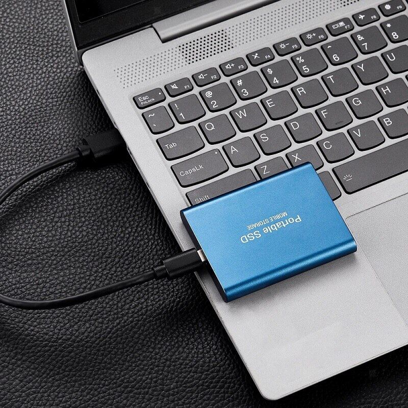 Compact USB-C Solid-State Drive – 128GB High-Speed External Storage
