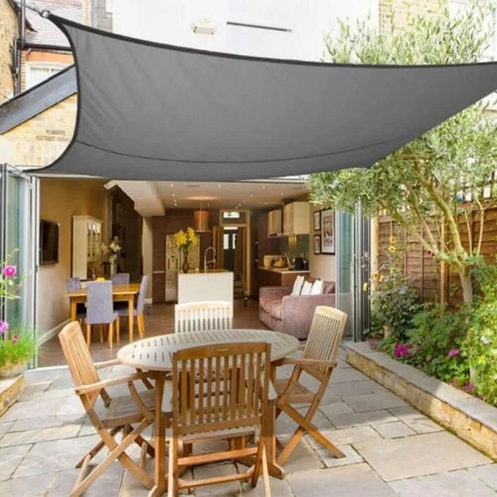 Water-Resistant Sunshade Sail for Chic Outdoor Spaces