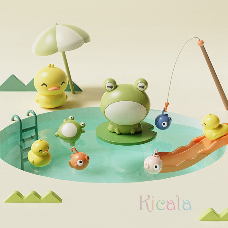 Fountain Water Play Table with Toys and Accessories