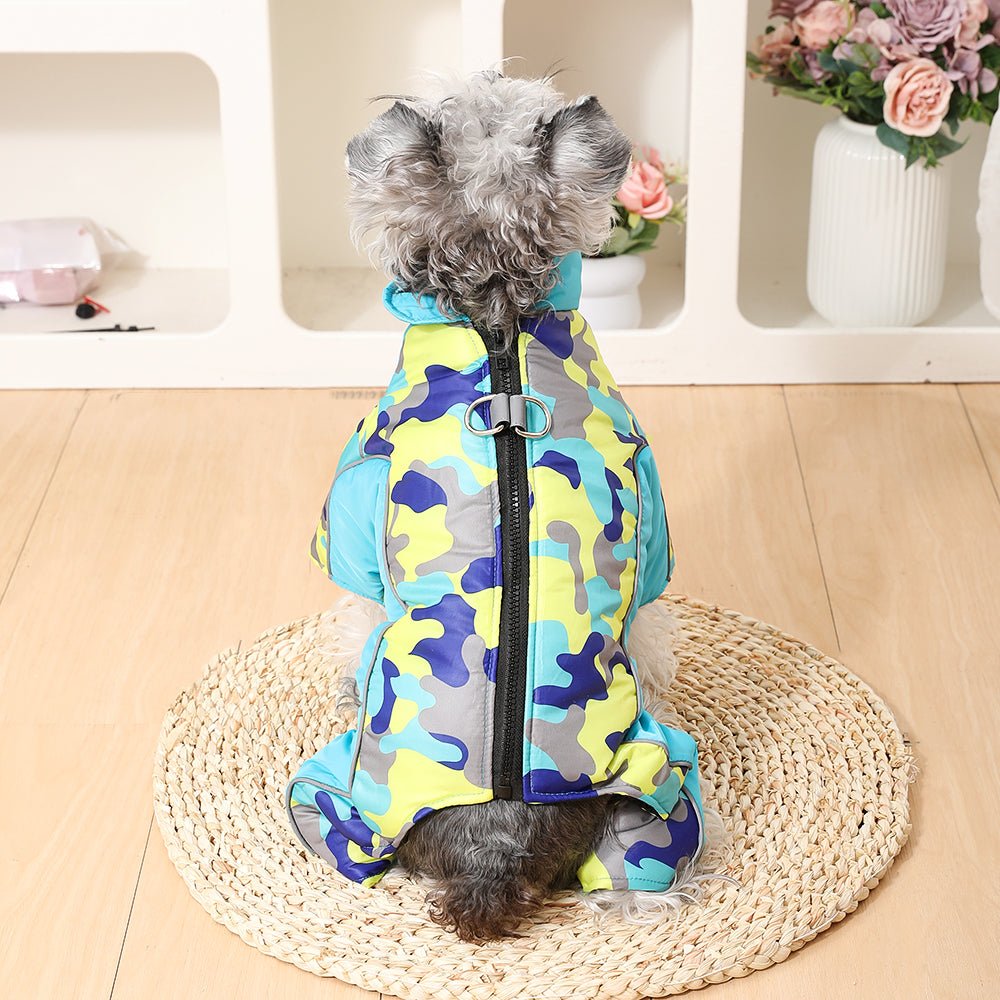 Insulated and Waterproof Dog Jacket for Winter Adventures