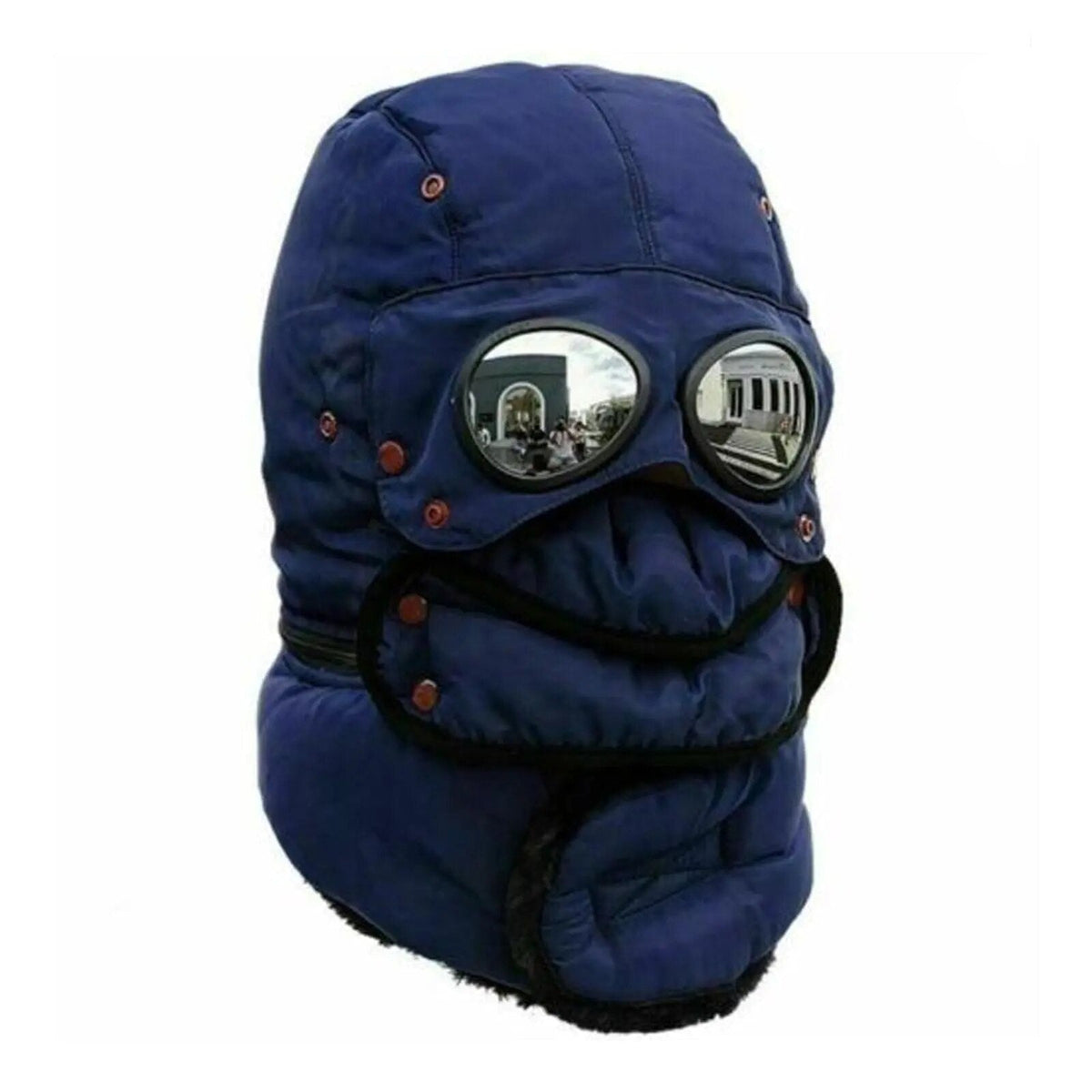 Thermal Beanie with Windproof Face Covering