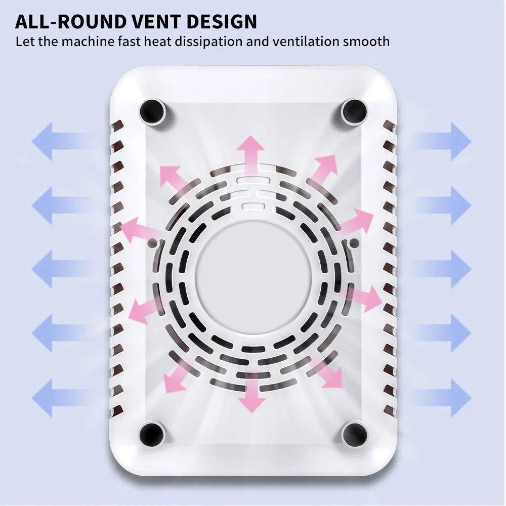 Nail Dust Extractor – Strong Suction and Interchangeable Filter