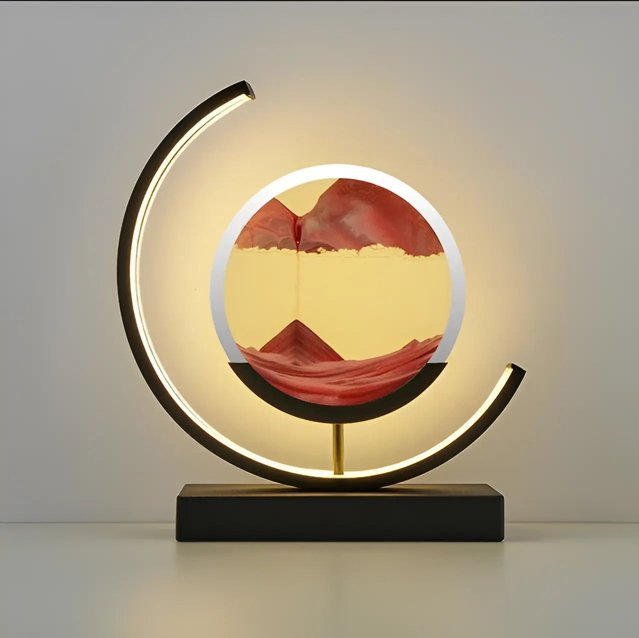 LED Light Sand Lamp with Remote Control Feature
