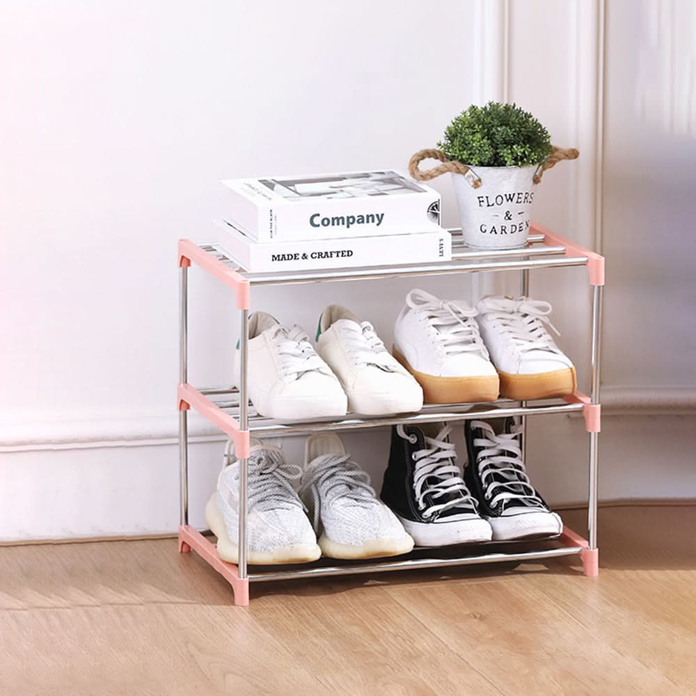 Multi-Tier Shoe Organizer for Home Use