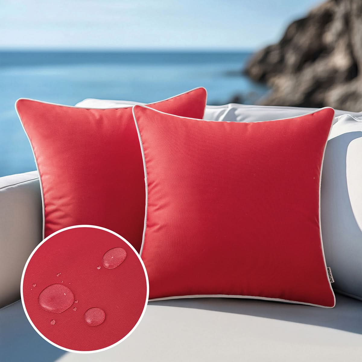 Outdoor Cushion Covers for Garden and Patio Decoration