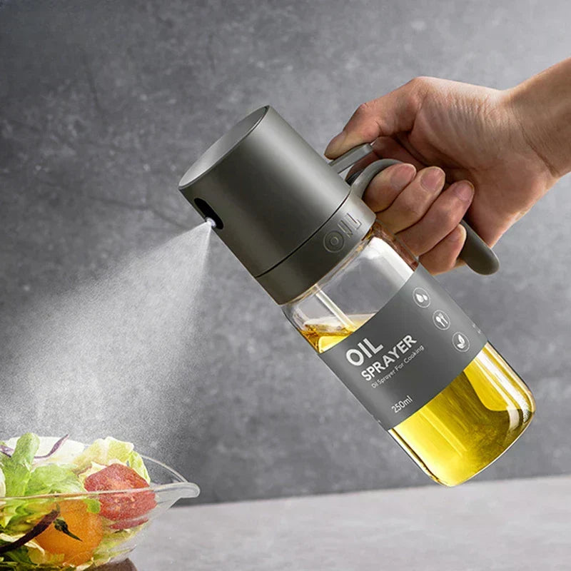250ml Cooking Dispenser and Air Fryer Glass Olive Oil Sprayer
