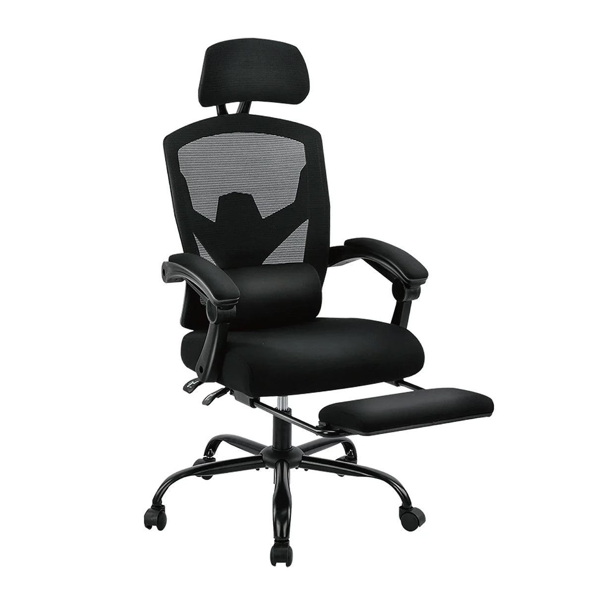 Mesh Gaming Chair with High Back, Lumbar Support, and Reclining Feature