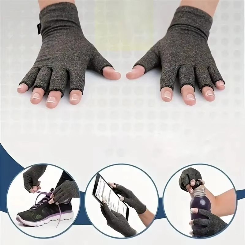 Breathable Half Finger Cycling Gloves with Non-Slip Padding