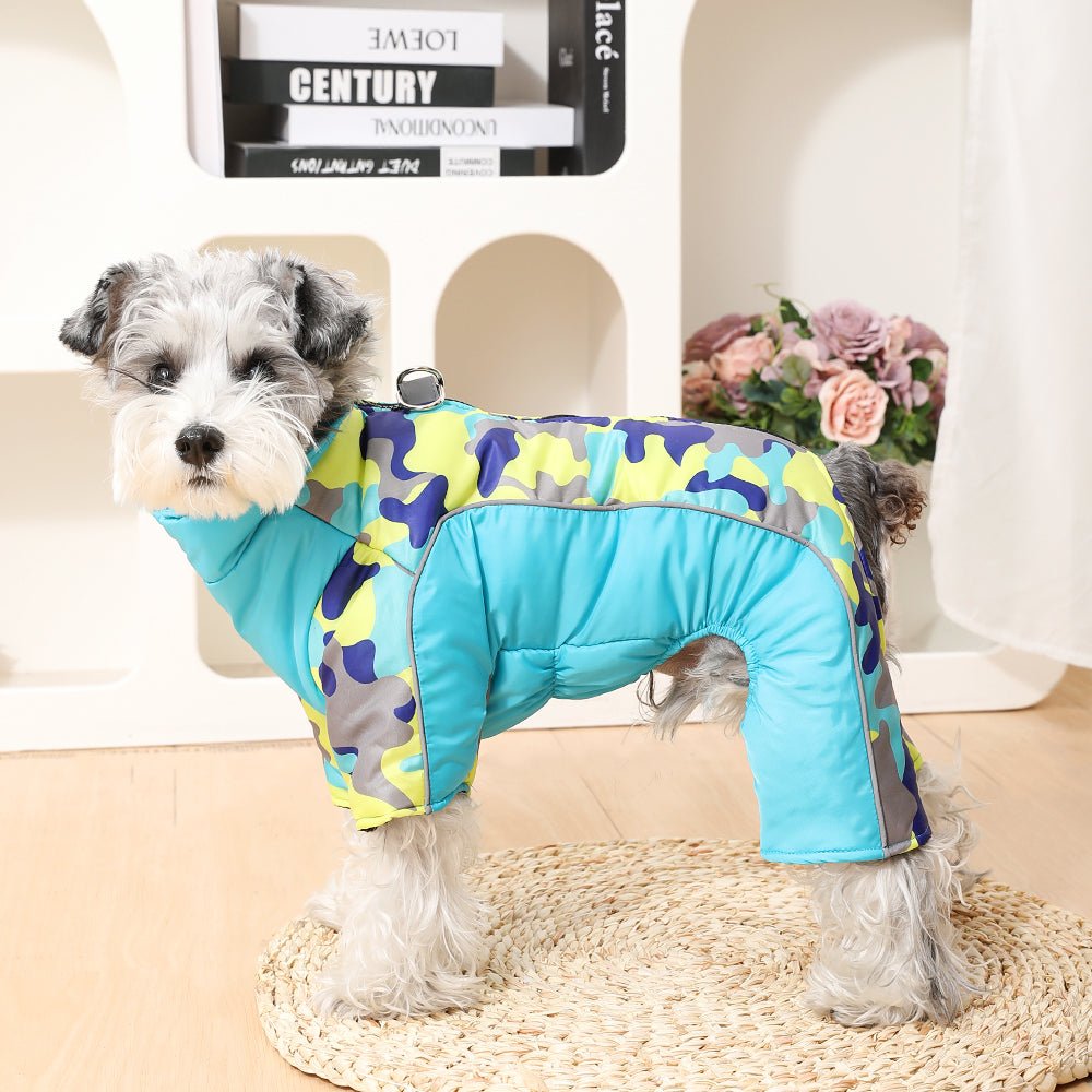 Insulated and Waterproof Dog Jacket for Winter Adventures