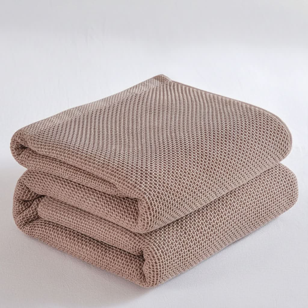 Lightweight Muslin Throw Blanket for Sofa and Bed Use