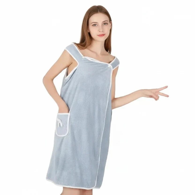 Quick-Drying Wearable Towel for Bathing