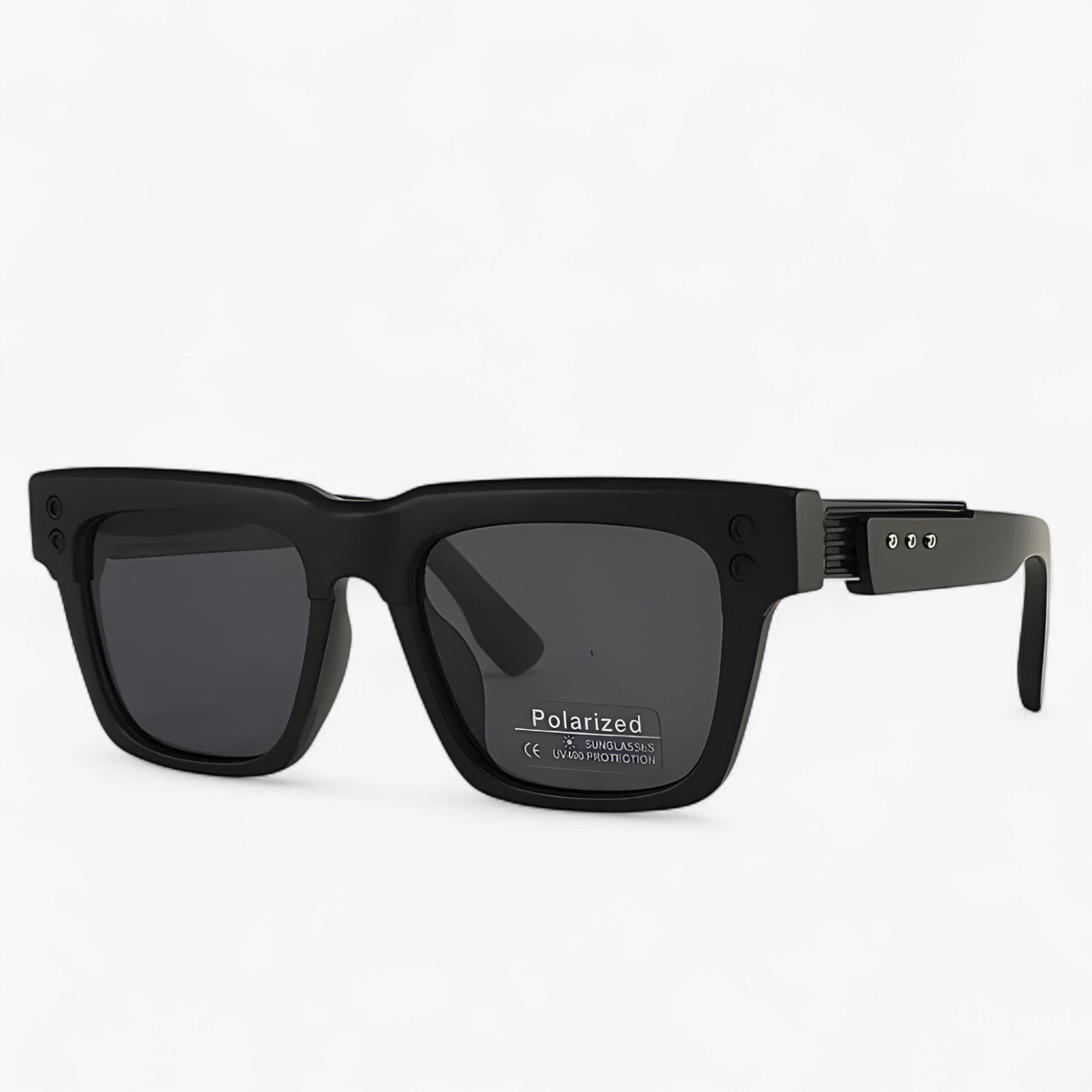 Polarized Lens Sunglasses in Steampunk Style