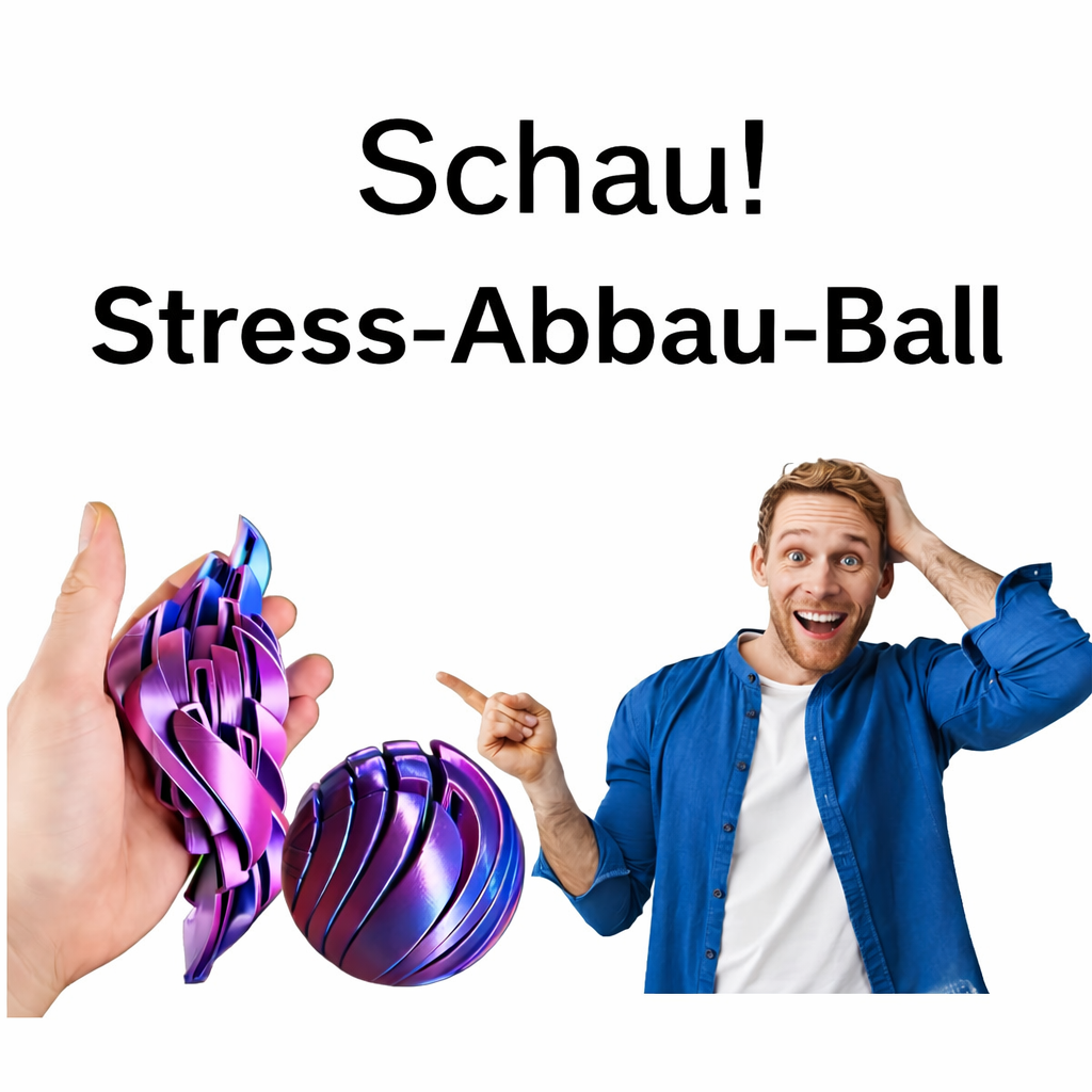 Spiral Textured Stress Relief Ball