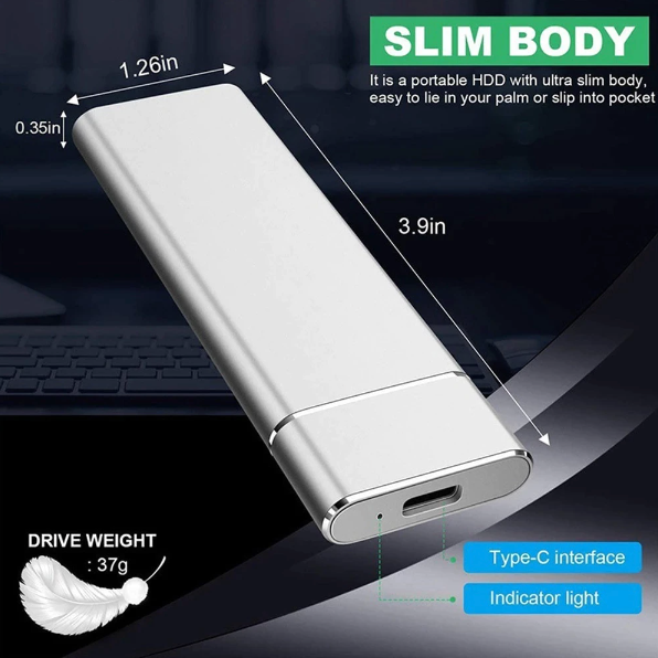 USB 3.1 External Solid State Drive – High-Speed Data Transfer